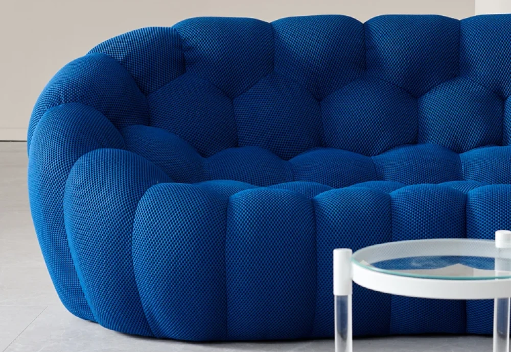 bubble 2 couch blue