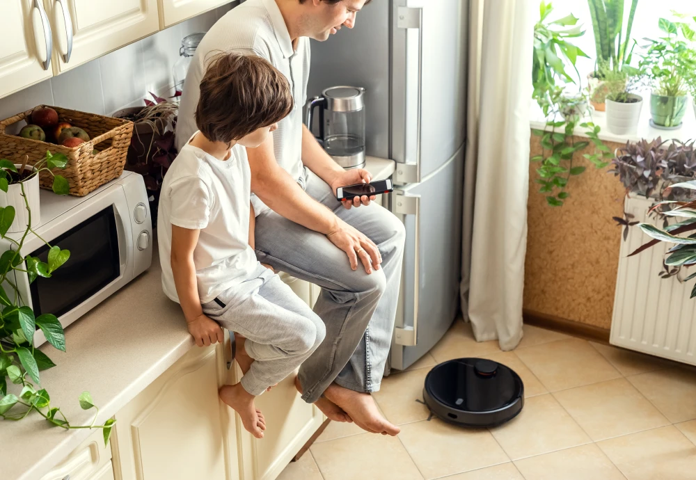 robotic vacuum cleaner with mopping